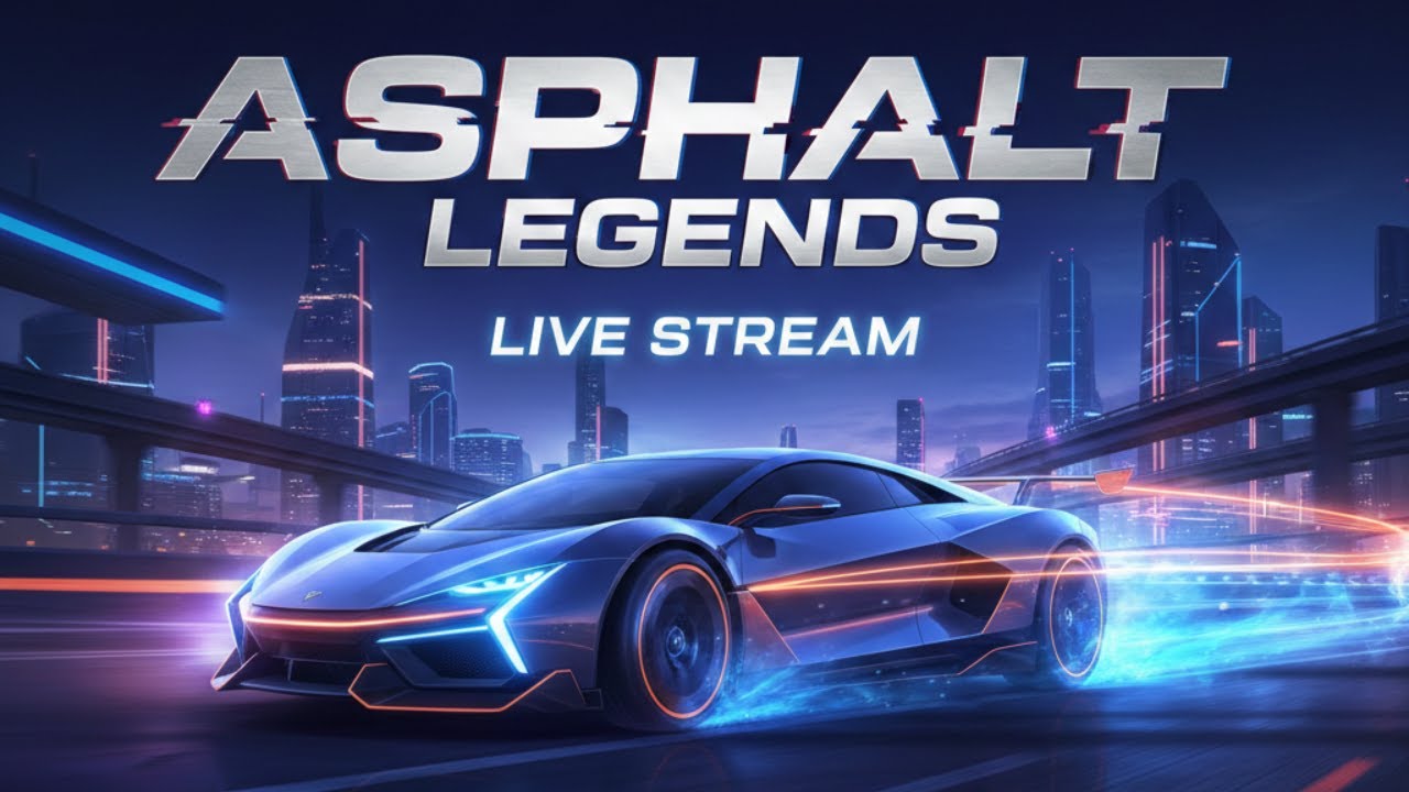 A ASPHALT LEGEND Car🏎️ Racing Game Live Stream 🎥