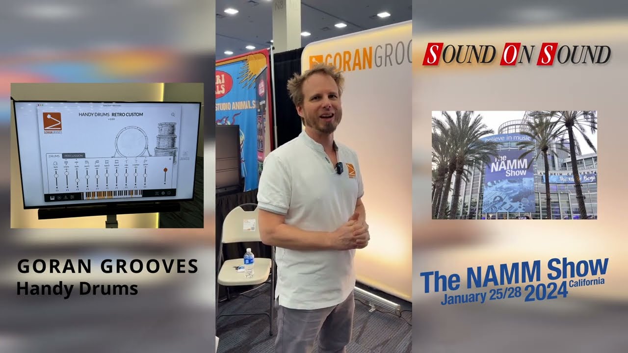 NAMM 2024: GoranGrooves Handy Drums