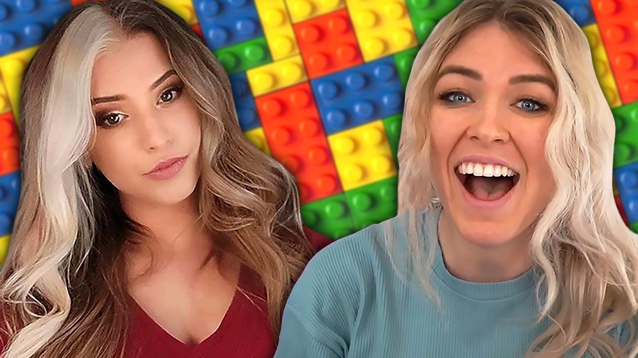 I challenged her to a drunk Lego contest