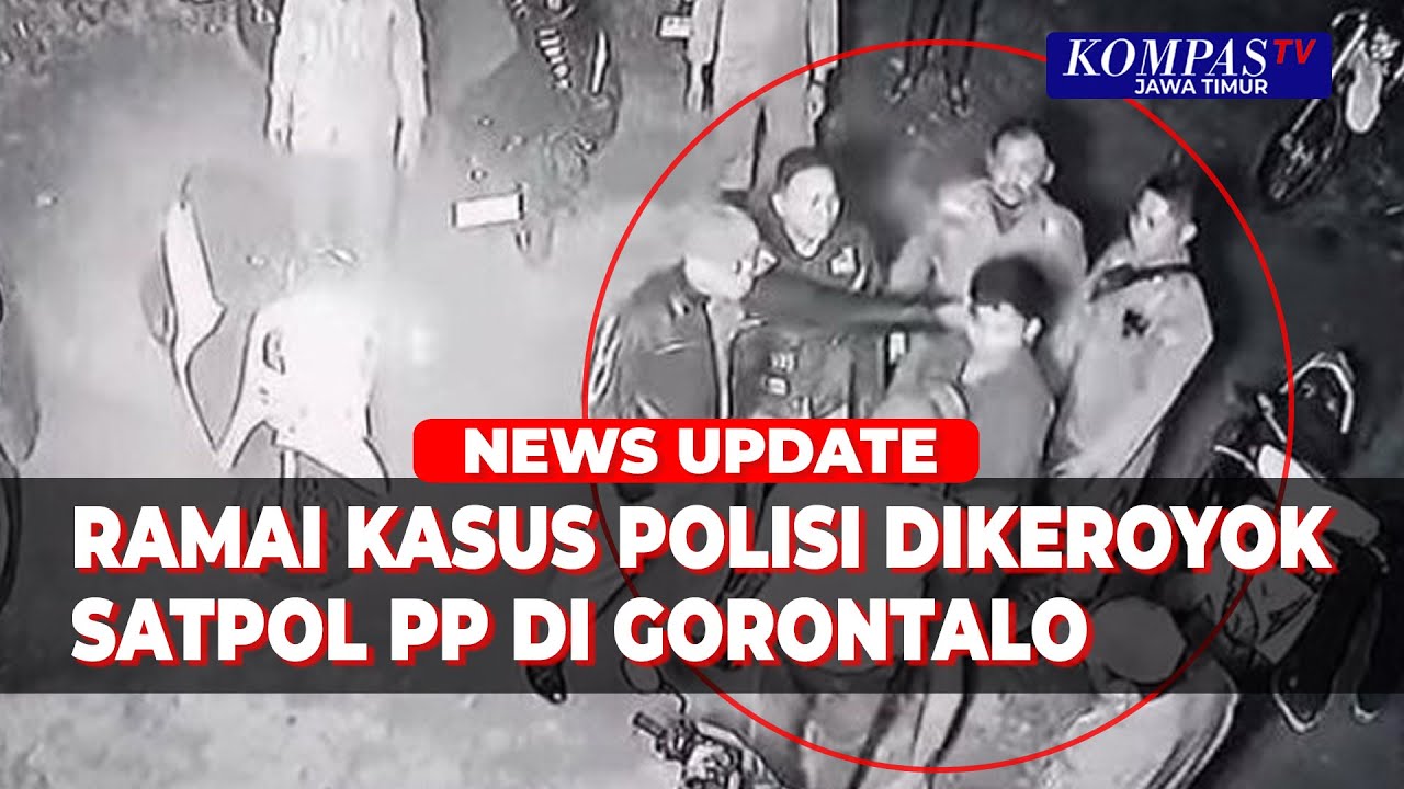 Polisi di Gorontalo Dikeroyok Satpol PP: Korban Alami Luka Setrum, Kantor 4 Terduga Pelaku Diserang