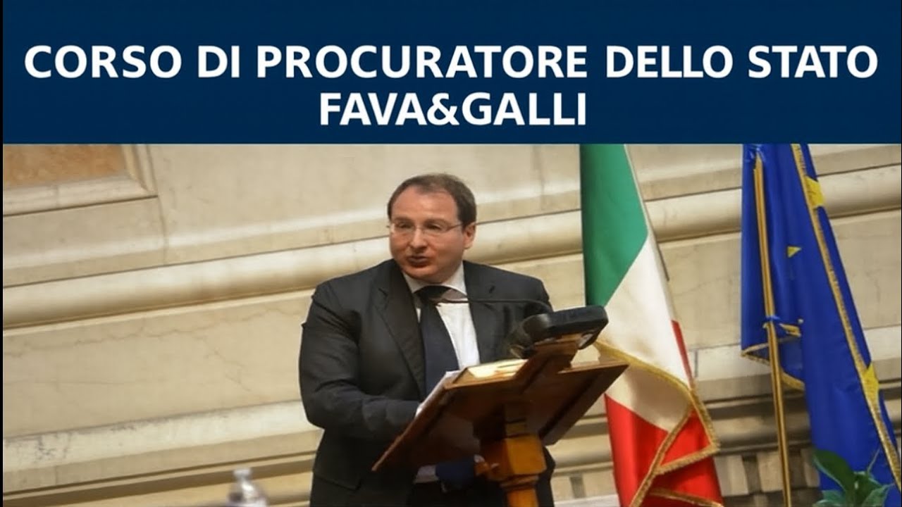 Corso concorso Procuratore dello Stato 2025