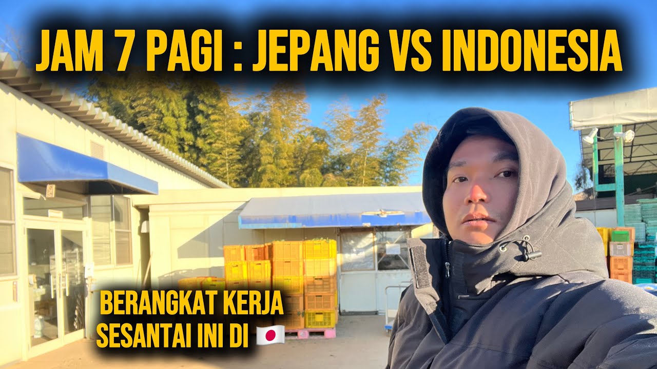 BERANGKAT KERJA PAGI DI JEPANG VS INDONESIA | BEDA NYA KERASA BANGET…