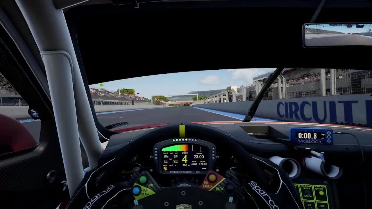 ACC Paul Ricard Porsche 991 GT3 R 2018 (Dry) Track Guide (Hotlap + Telemetry)