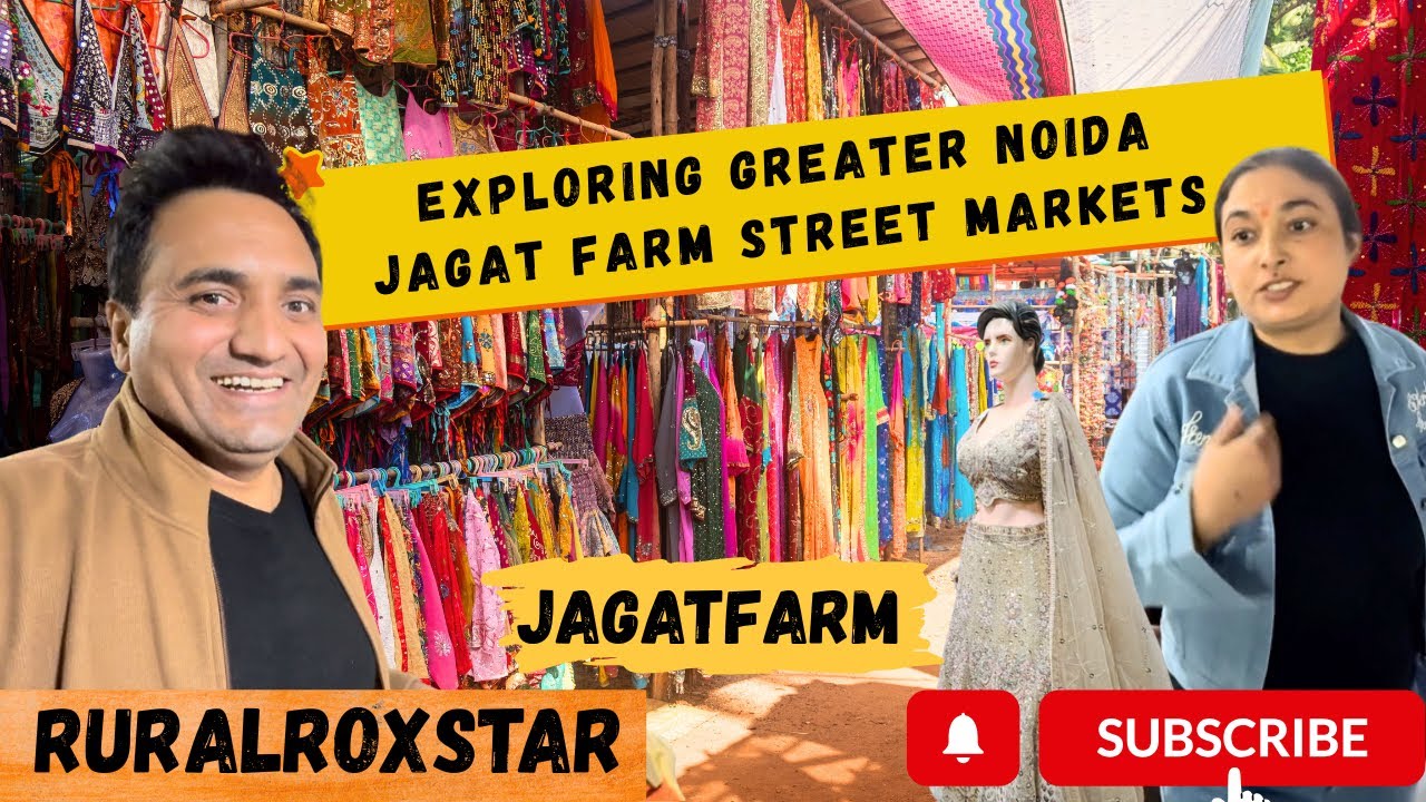 Greater Noida Jagat Farm Market Vlog | Shopping, Repairing & Bargaining #ruralroxstar #shoppingvlog 