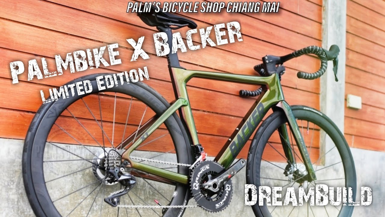 สร้างจักรยานในฝัน PalmBike X Backer เฟรมเสือหมอบ Limited Edition สี สนิมทองคำ