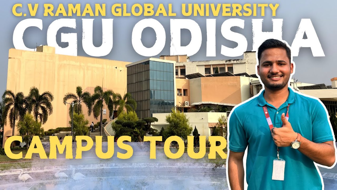 Secrets of C.V Raman Global University Revealed | Complete University Tour