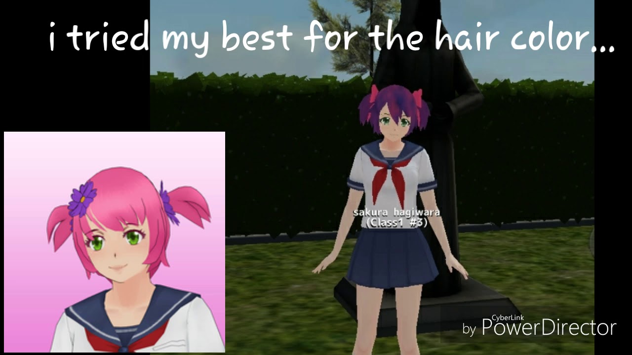 Yan sim characters in school girls simulator part 2 + some yandere school characters