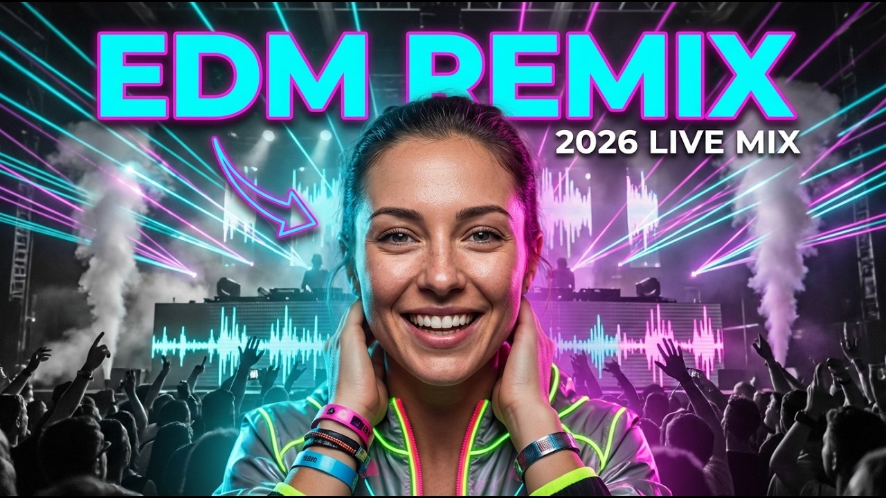 Best Music Party Mix 2026 | EDM Music Mix | EDM Remixes of Popular Songs | Nonstop Party Playlist