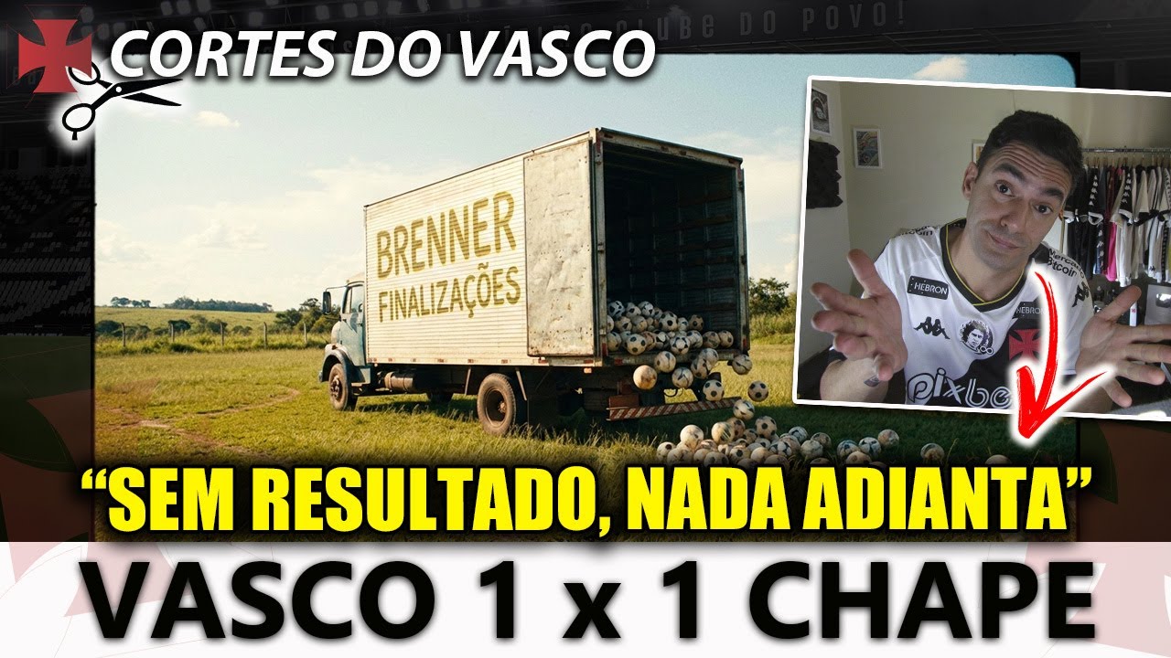 VASCO PERDE CAMINHÃO DE GOLS E EMPATA NO BRASILEIRÃO ✂️ CORTES DO VASCO DA GAMA