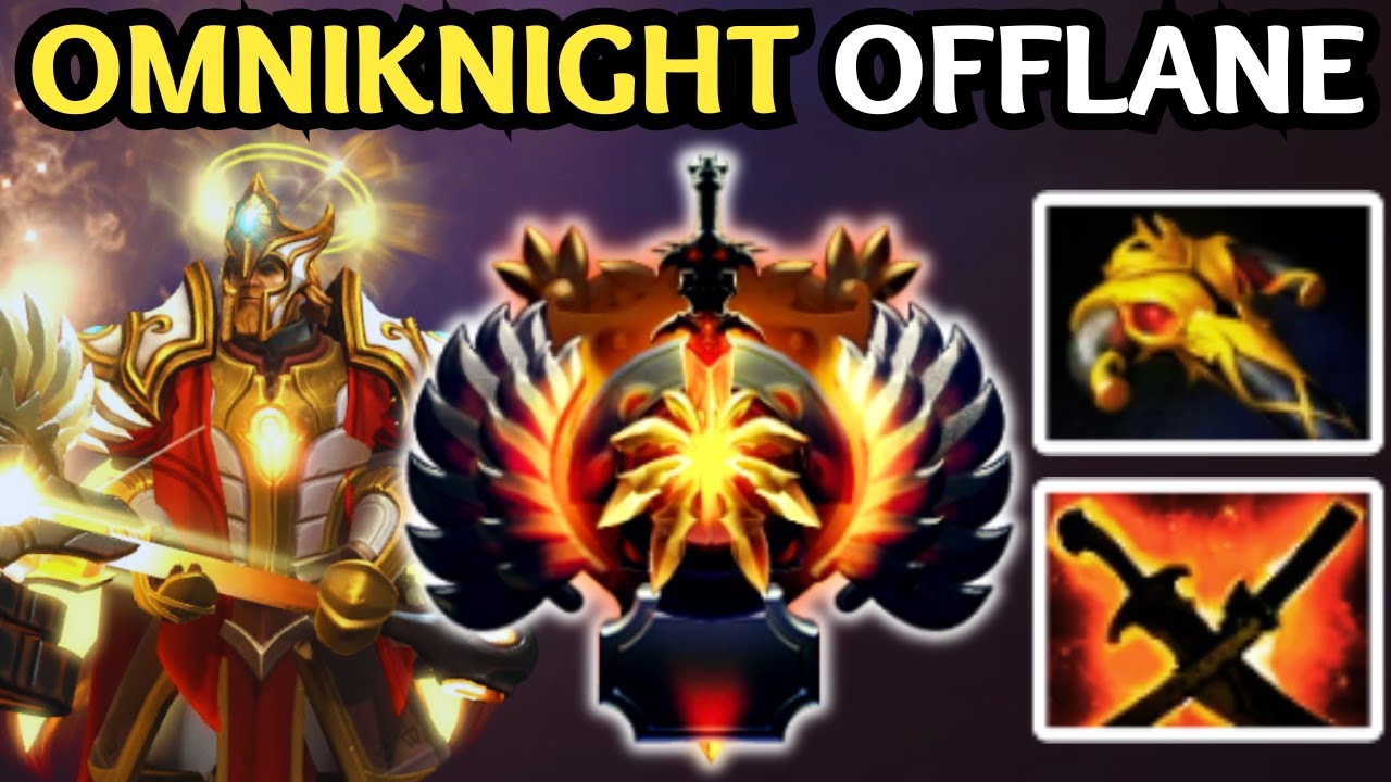 🔥 OMNIKNIGHT OFFLANE — HEAL 😇 SAVE 😇 TEAM NEVER DIES | DOTA 2 🔥