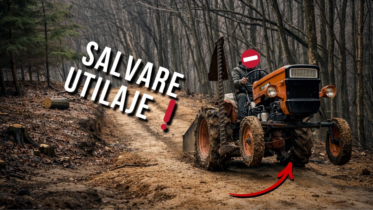 FIAT 250 TD prin NOROI EXTREM!😮‍💨 Buldoexcavator pe jante, utilaje acoperite de pământ