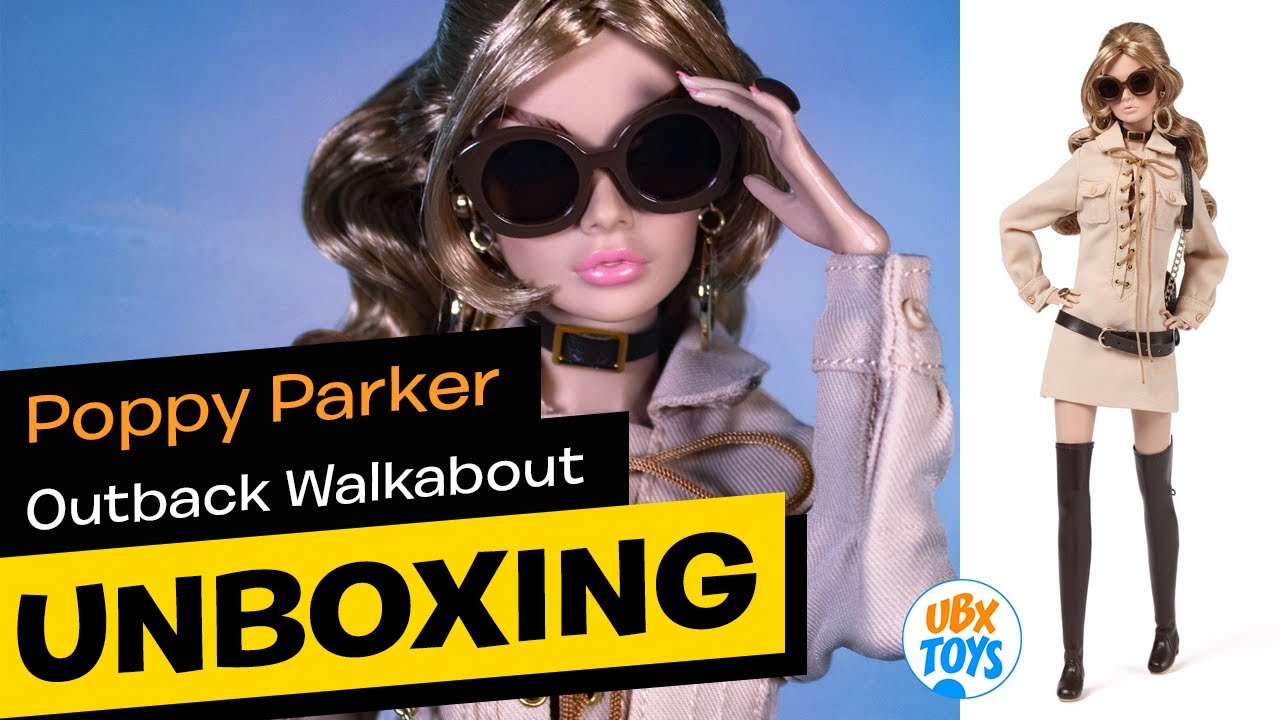 UNBOXING AND REVIEW POPPY PARKER (OUTBACK WALKABOUT) INTEGRITY TOYS Doll [2021] Model Traveler 🇦🇺