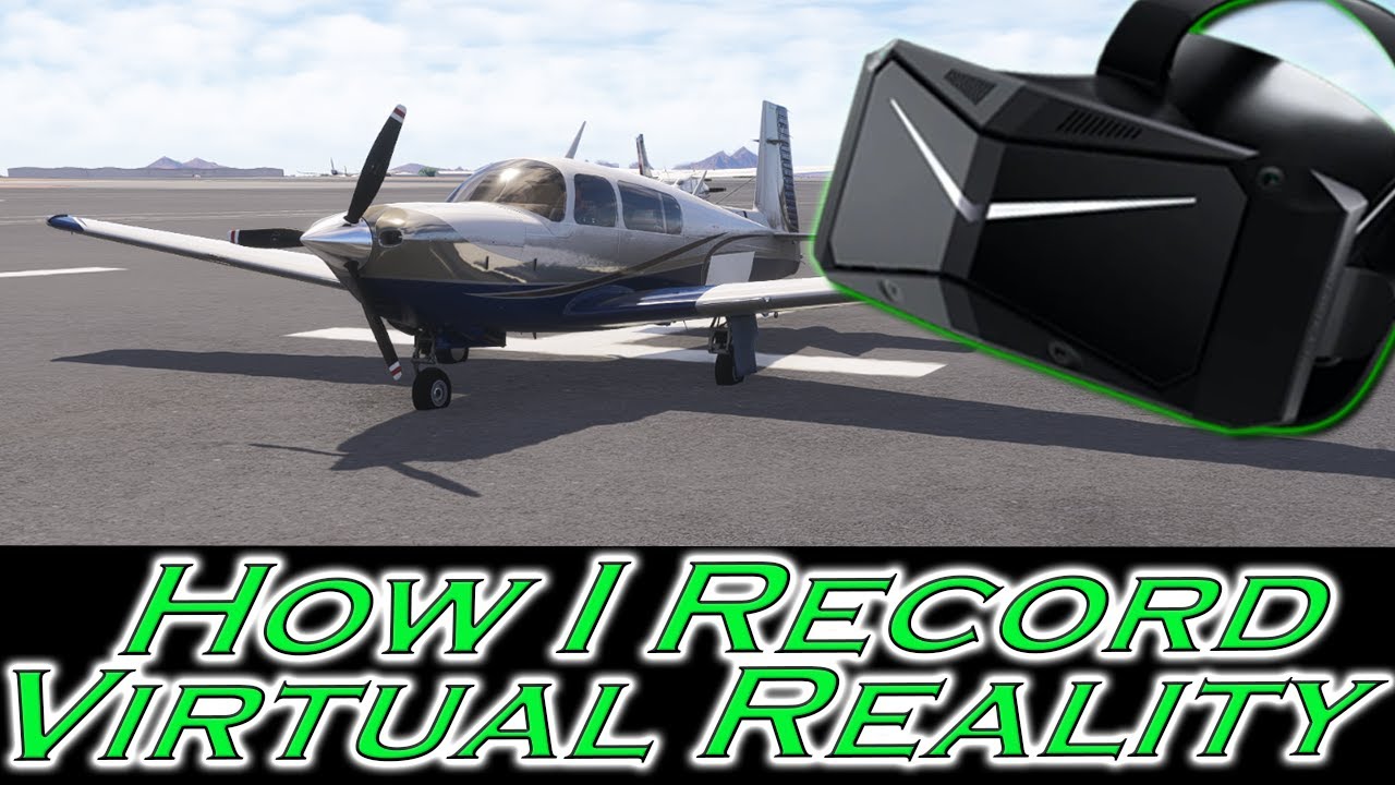 How I record My Vr Experience with OpenXR and OBS | MSFS 2024