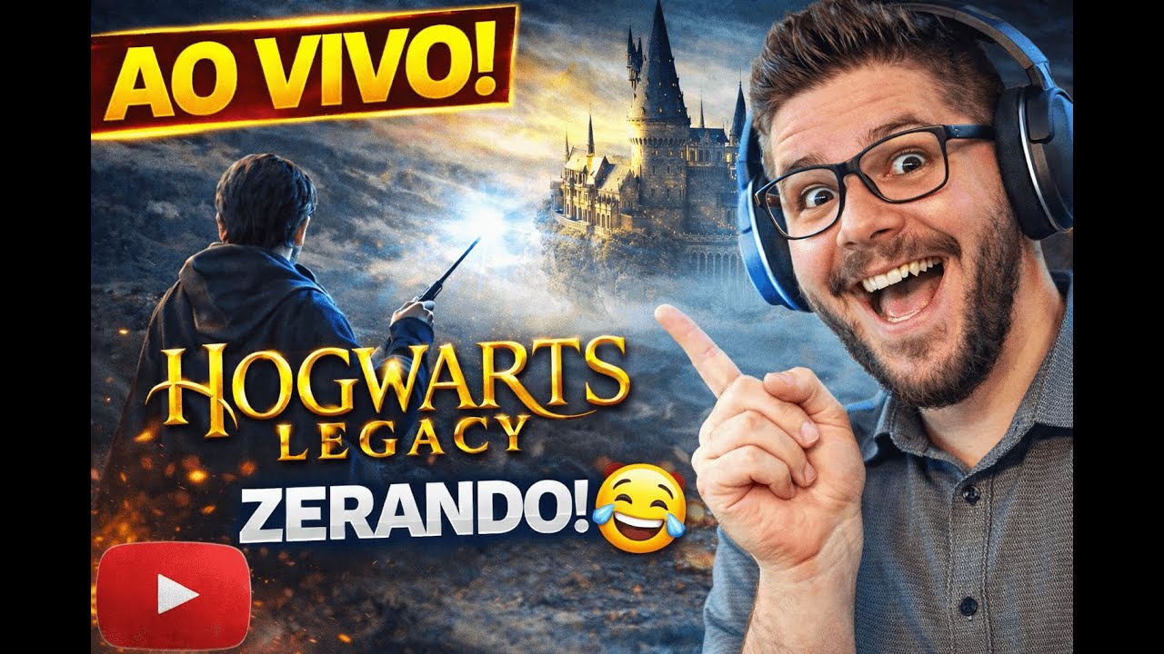 RUMO AO FINAL! HOGWARTS LEGACY AO VIVO — MISSÕES IMPORTANTES + GAMEPLAY