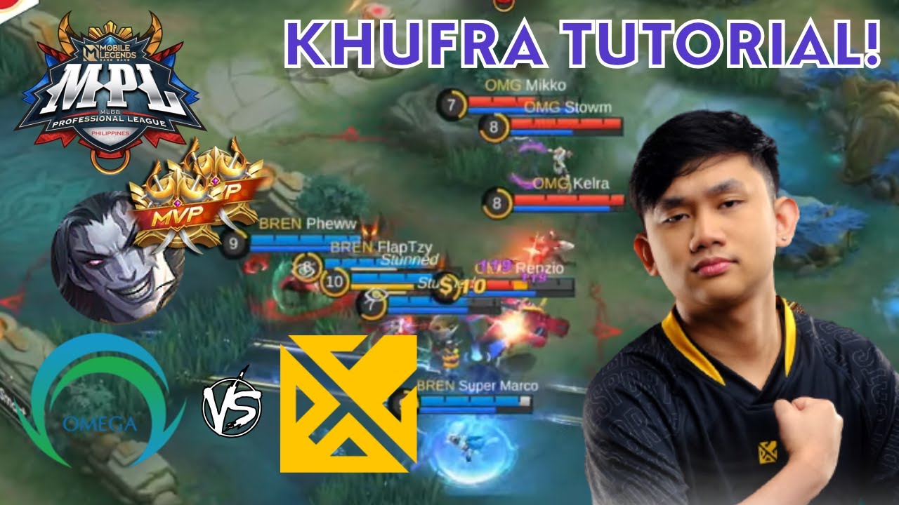 KHUFRA TUTORIAL by OWGWEN - Bren Esports vs Omega Esports Highlights