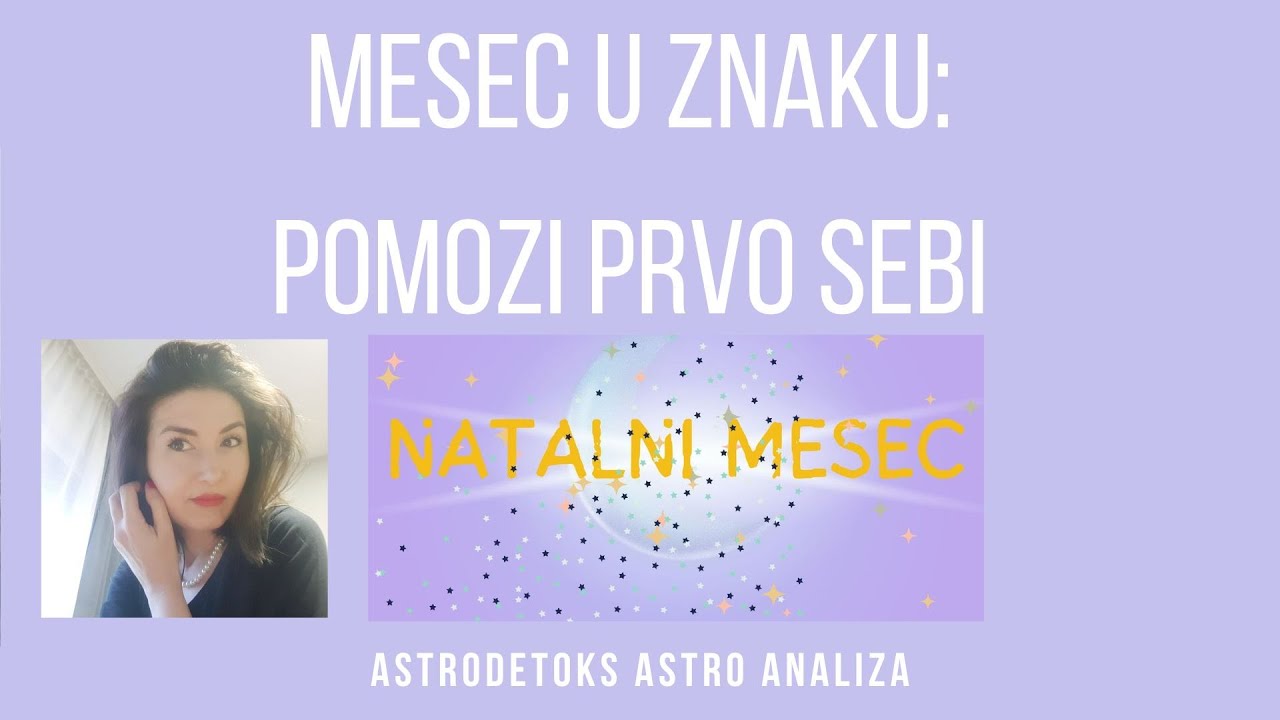 Kako da ti pomogne natalni Mesec? 🌚 astro analiza Mesec u znaku