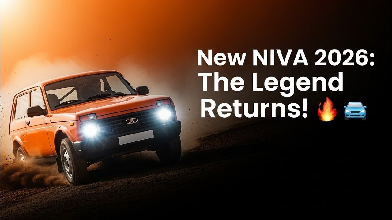 Новая LADA NIVA 2026: Легенда!