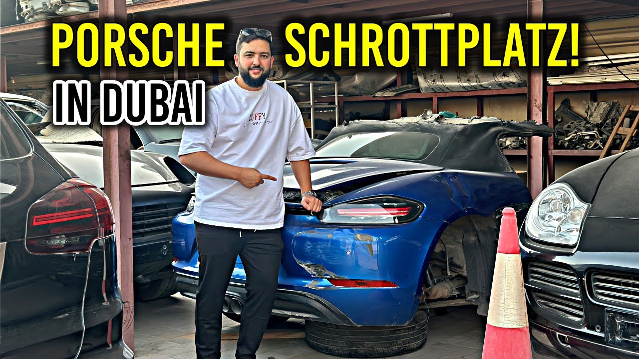 Teile im Millionenwert - Hier gibt’s ALLES! Porsche Schrottplatz in DUBAI