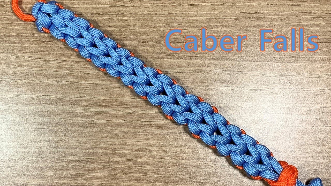 파라코드 매듭 팔찌 만들기 'Caber Falls'  How to make a Caber Falls Paraocrd Brecelet.