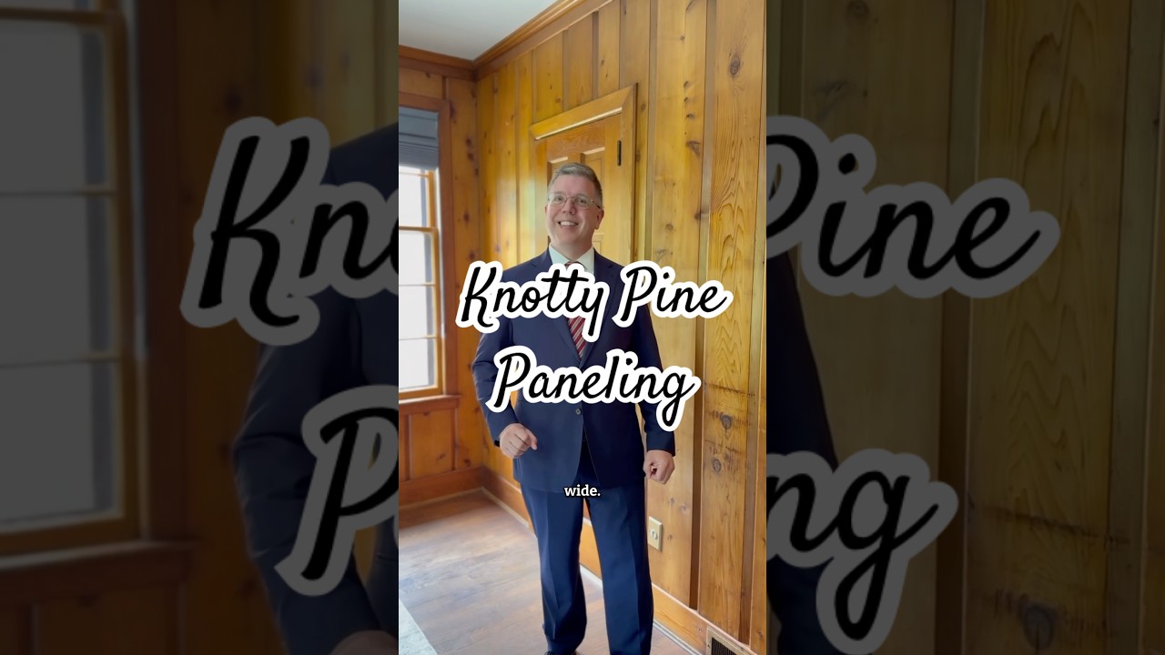 The Perks of Knotty Pine Paneling #bestaddress #interiordesign #paneling #pine #diy