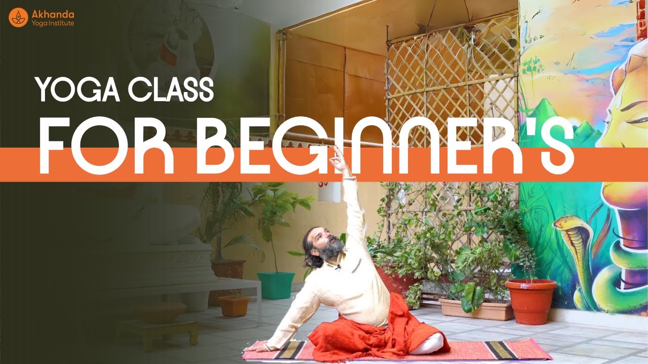 Yoga Class for Beginners - Guided by Yogrishi Vishvketu