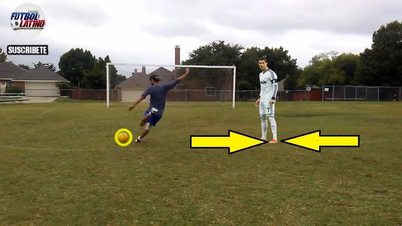 Aprende Como Patear con Tu Pie No Dominante  - TUTORIAL - FUTBOL LATINO