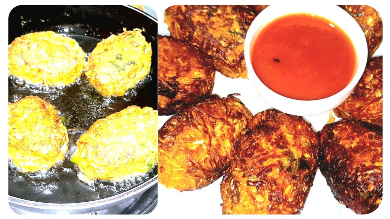 বাঁধাকপি দিয়ে এভাবে নাস্তা বানালে ছোট বড়ো সবাই পছন্দ করবে।। বাঁধা কপির কাটলেট রেসিপি।। 