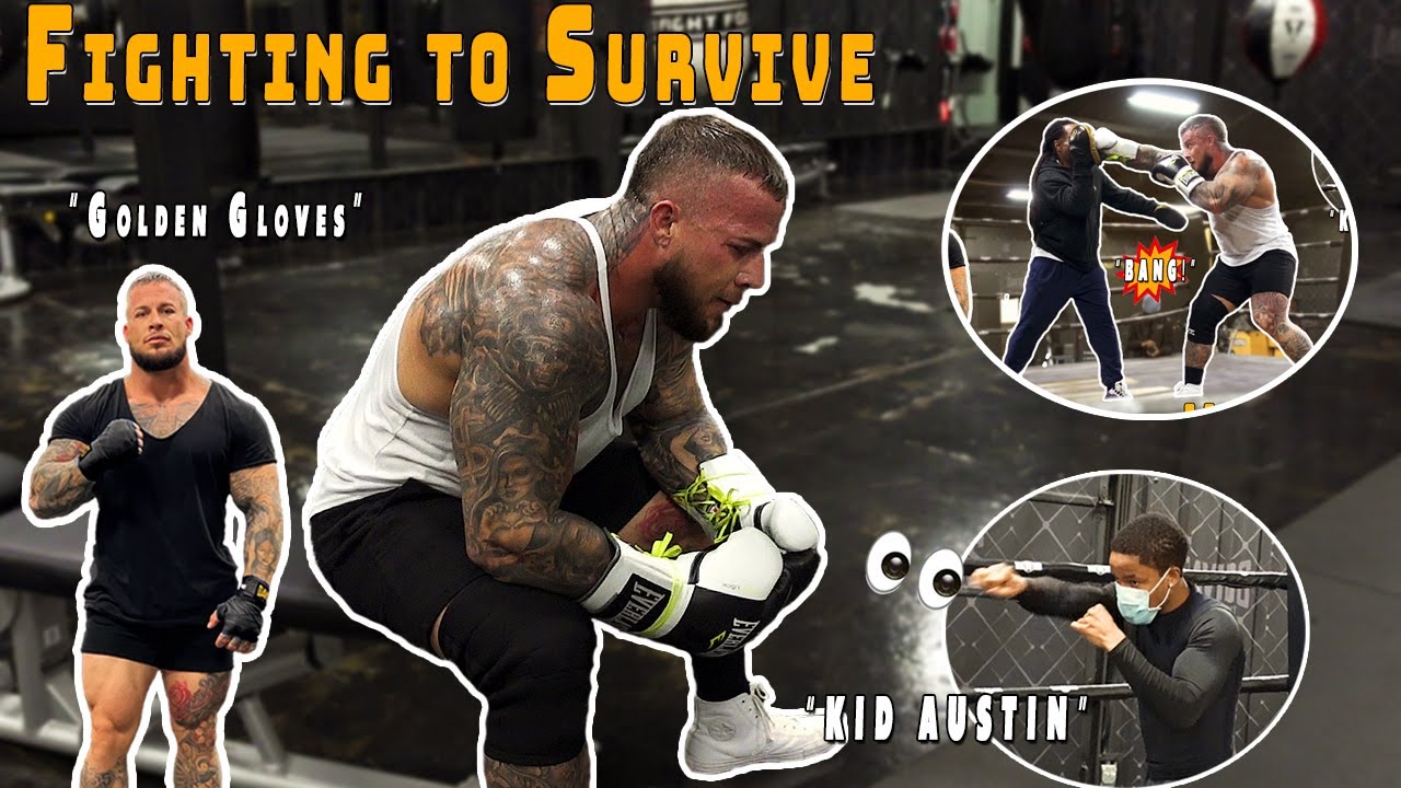 BODYBUILDER FIGHTS TO STAY ALIVE DURING BOXING WORKOUT | Near Death Experience | The First Day