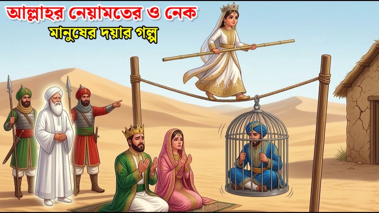 আল্লাহর নেয়ামতের ও নেক মানুষের দয়ার গল্প | হারিয়ে যাওয়া রাজকুমারী সালমা | Bangla Islamic Moral Story