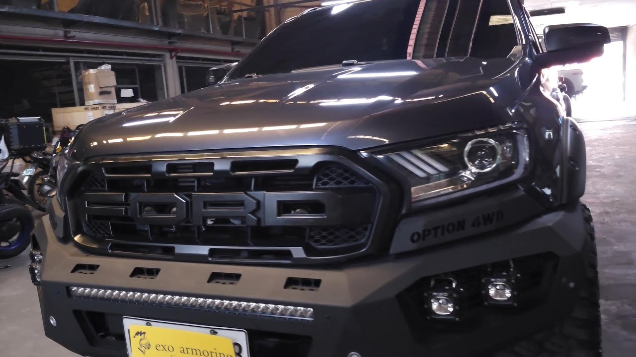 BULLETPROOF OF FORD EVEREST HANDGUN PROTECTION | EXO ARMORING CO., INC.