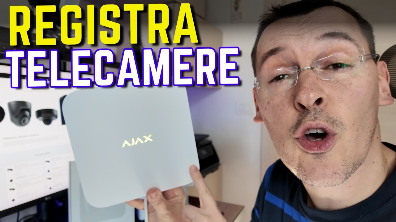 NVR Ajax: Come Funziona? Registrazione telecamere sicurezza H24 🔒