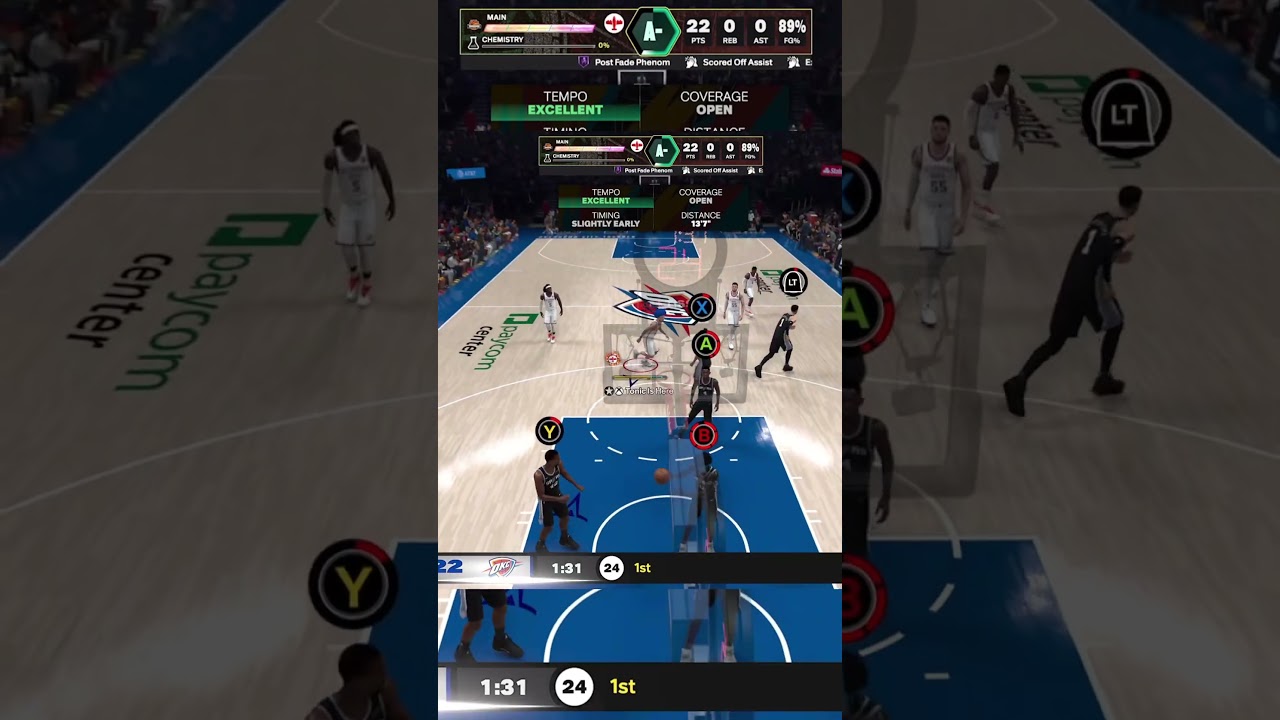 Превзойти десятку лучших в стартовой пятерке #nba2k #2kcommunity #nba2k26 #2k26 #shorts