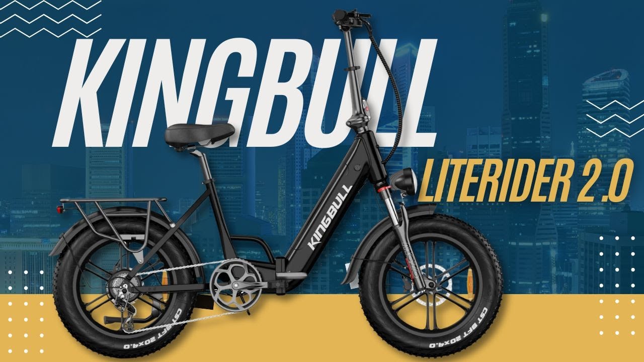 Kingbull Literider 2.0 — складной электровелосипед по лучшей цене, который меняет правила игры