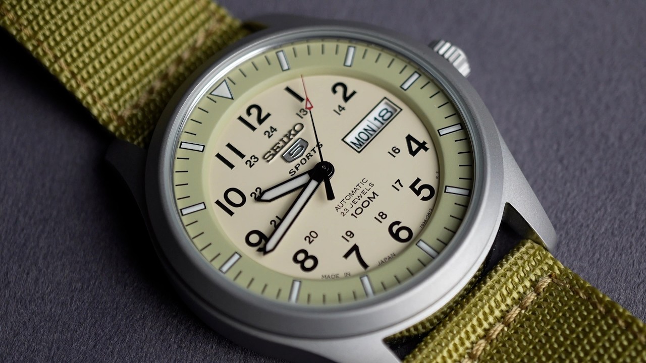 Seiko 5 Field Watch - Калашников в мире полевых часов
