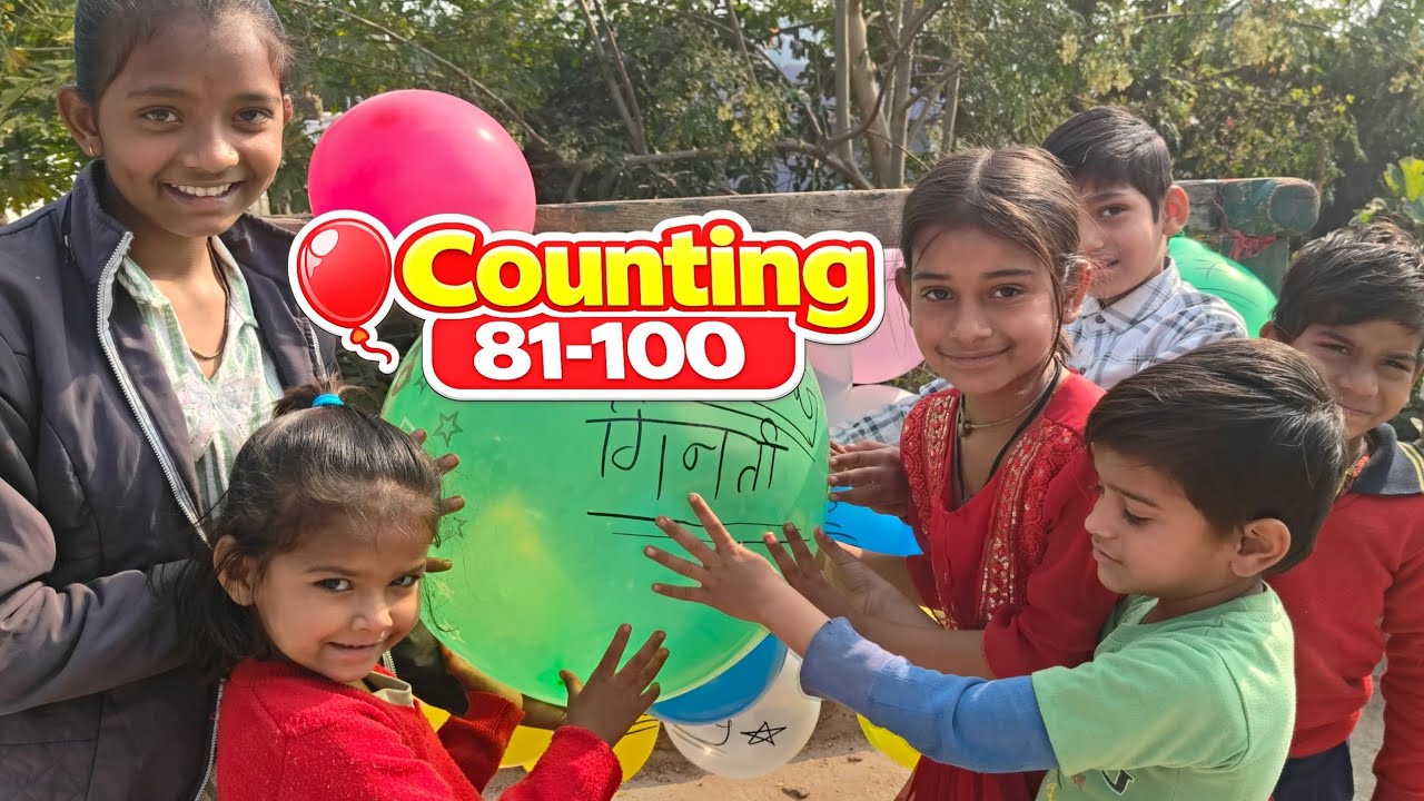 Kids Counting 81 to 100 | Learning and Fun | Learn Numbers for Kids | Part 4