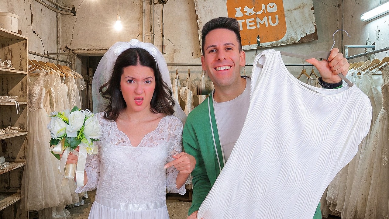 Ho provato gli ABITI da SPOSA di TEMU!