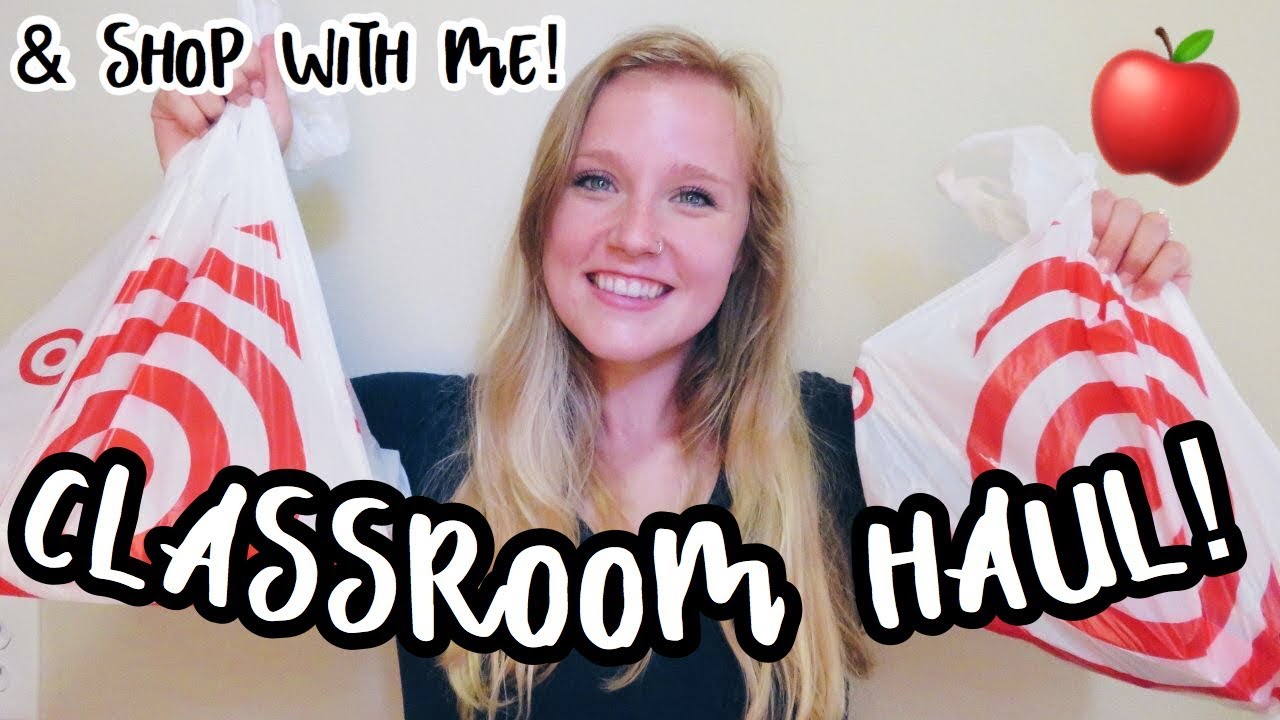 *HUGE* CLASSROOM HAUL 2019! | TARGET DOLLAR SPOT & MICHAELS TEACHER HAUL! | TARGET SHOP WITH ME!