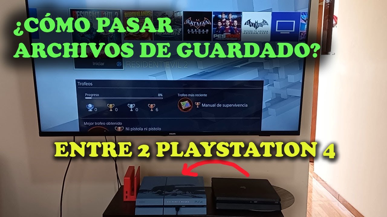 Te explicamos pasar tus partidas guardadas de una playstation 4 a otra playstation 4 sin internet