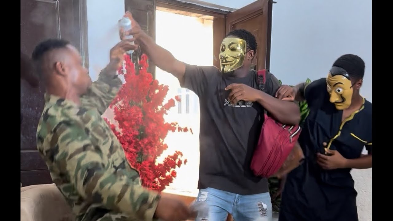 SMART BOY AND THE MASKED MEN 