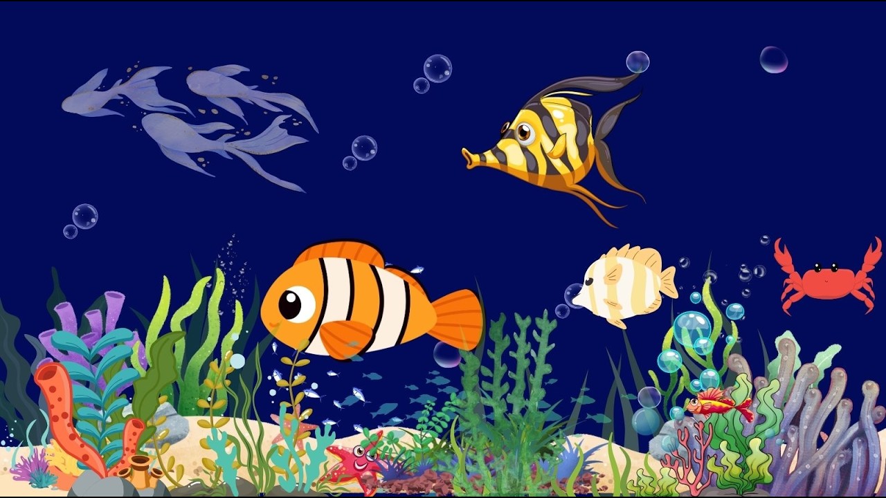 Fall Asleep First in 3 Minutes 💤 Fish Lullaby and Bedtime Lullaby for Sweet Dreams 🐟🎣
