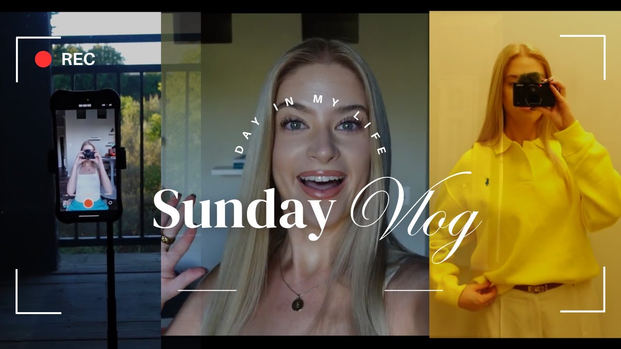 Sunday Vlog (my first video!)
