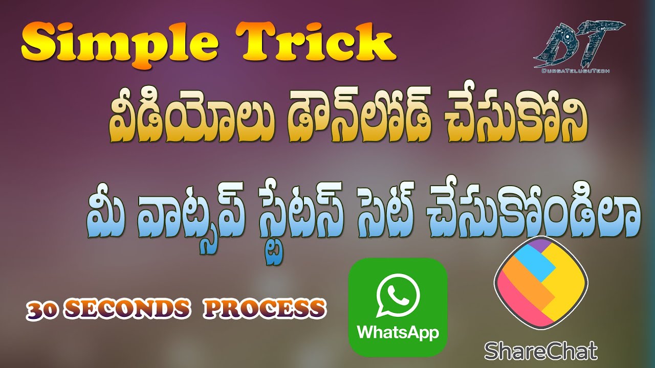 How To Download Videos|| From Sharechat For Whatsup Status || Without APP INSTALL