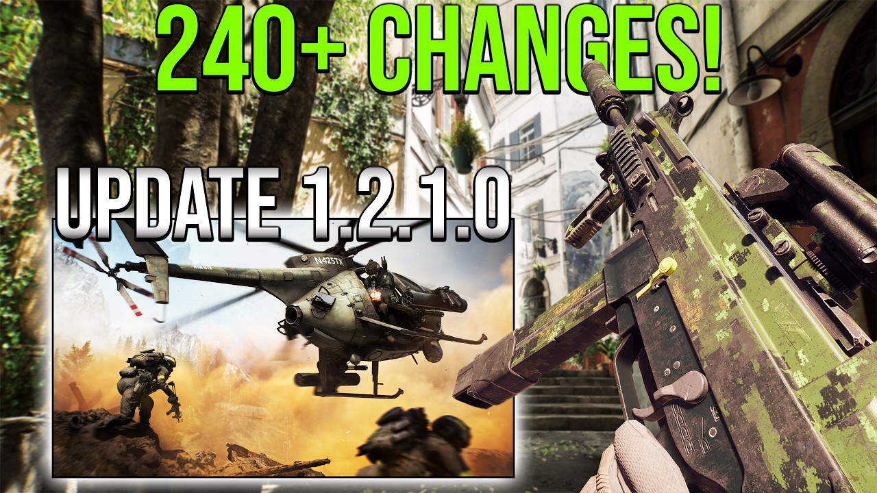 BF6’s BIGGEST Patch Ever: 240+ Fixes to Recoil, Movement & UI
