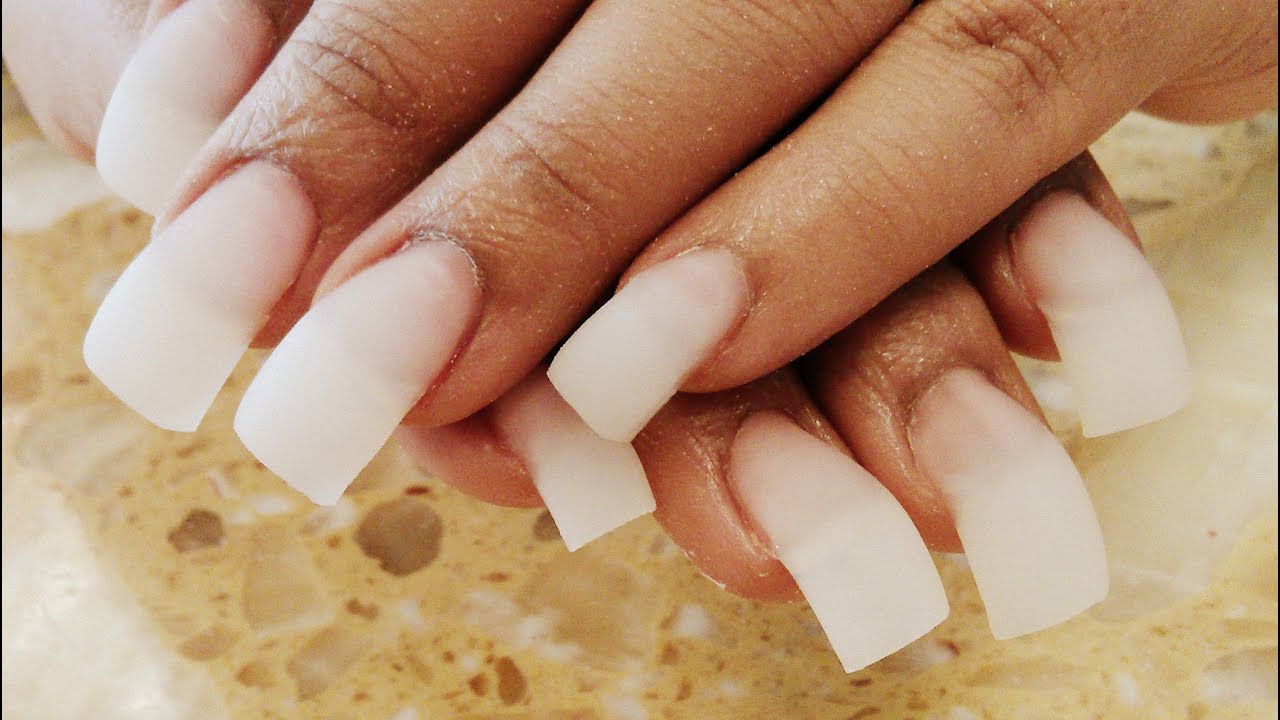SLIGHT CURVE ACRYLIC NAIL TUTORIALS