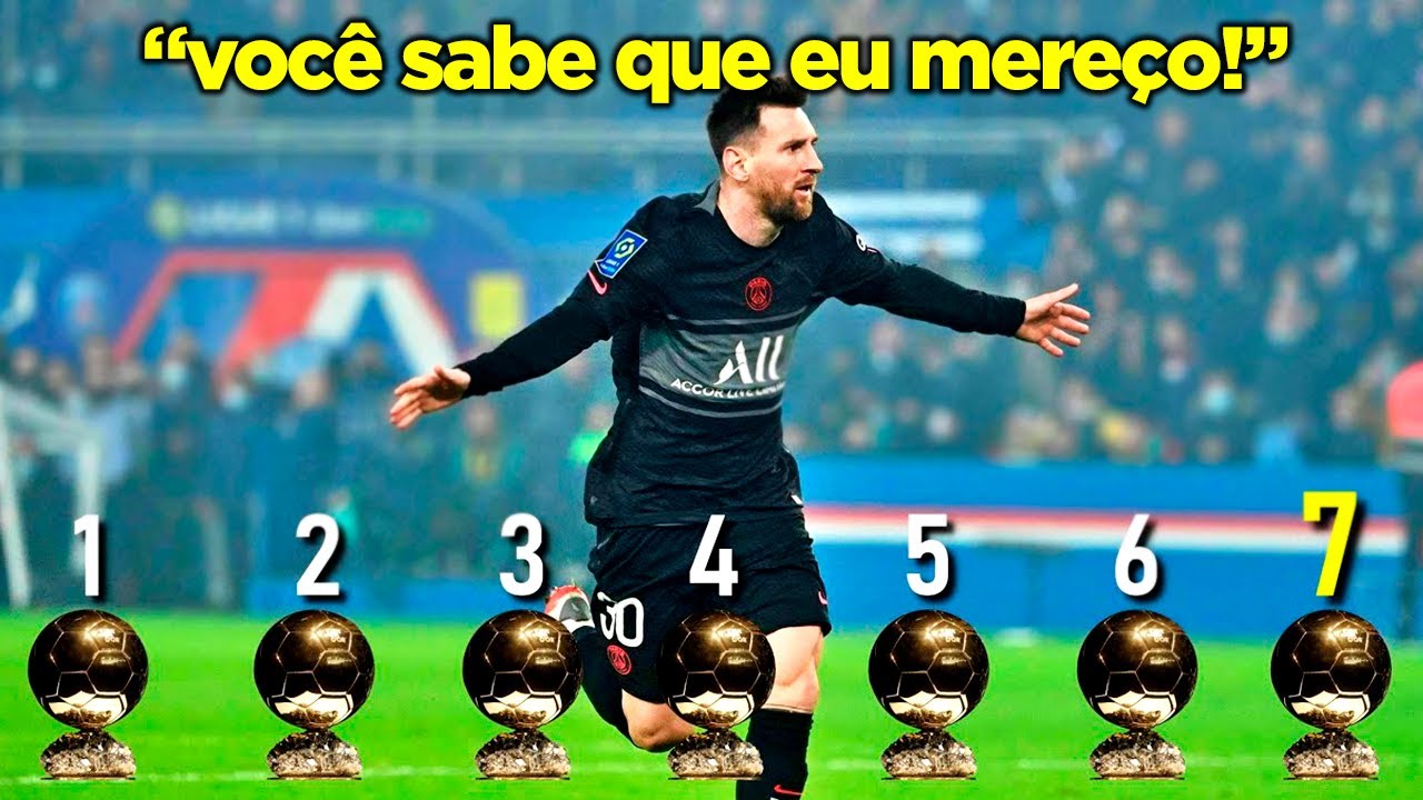 MESSI É O ÚNICO QUE MERECE A BOLA DE OURO EM 2021!! MESSI AINDA É UM ALIEN!!