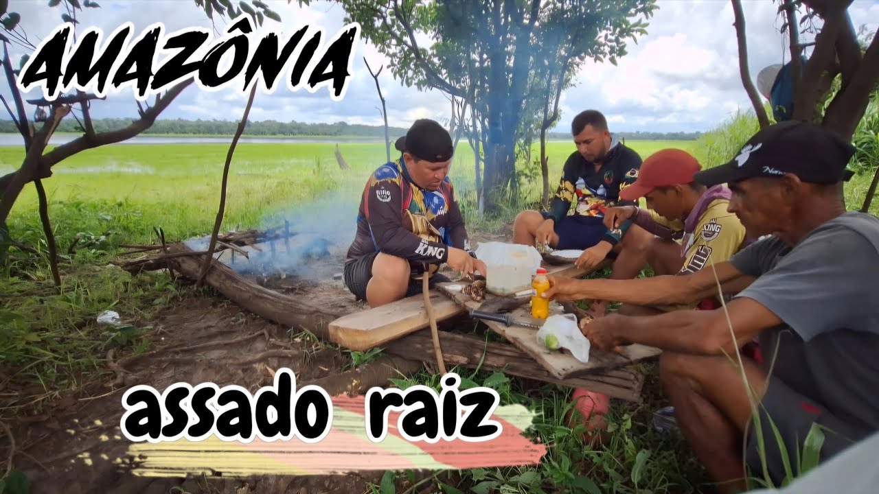 A tão esperada pescaria no lago isolado saiu