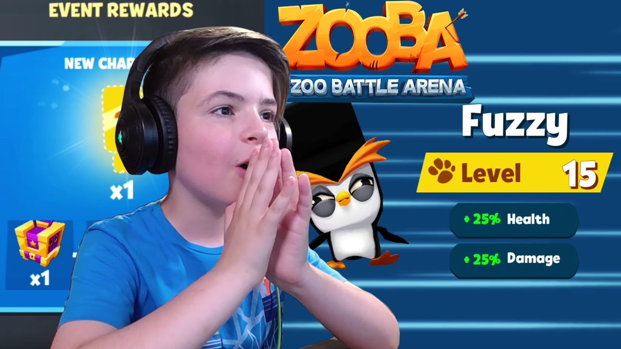 FUZZY LEVEL 15 + Coolest Event Rewards - Zooba