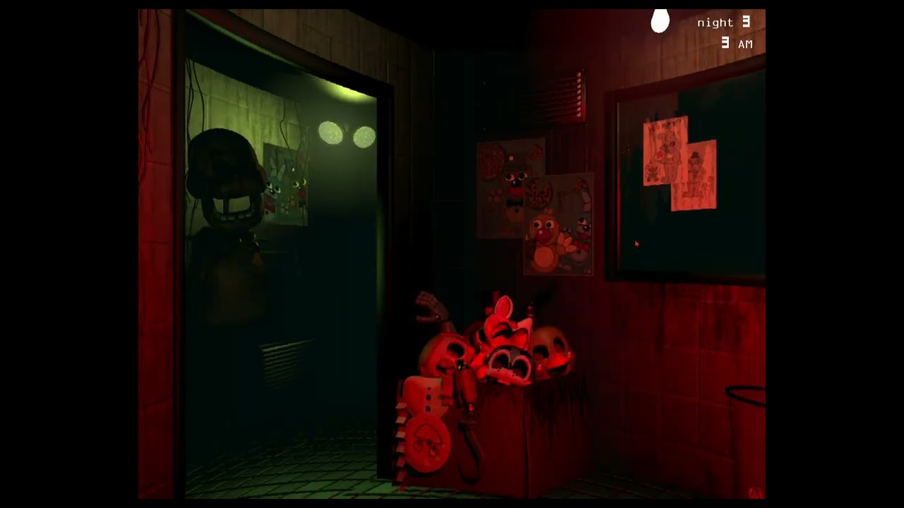 Five Nights at Freddy's 3 night 3!
