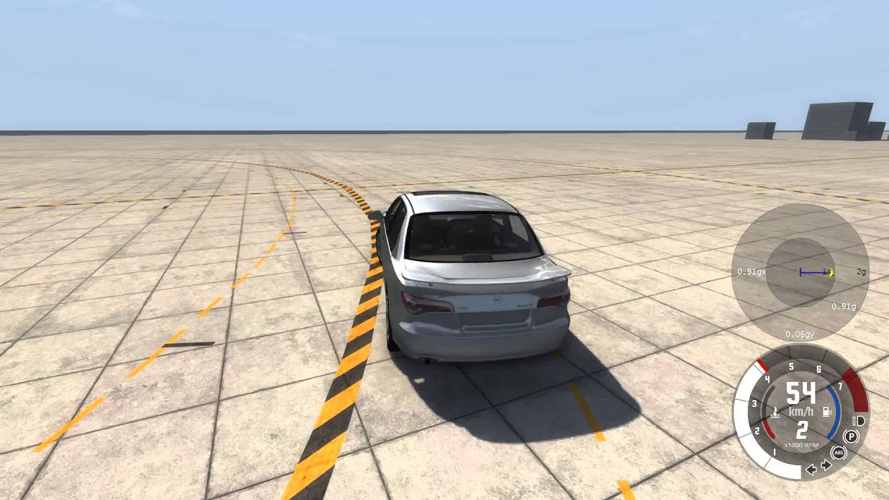 Vehicle Handling in BeamNG.drive