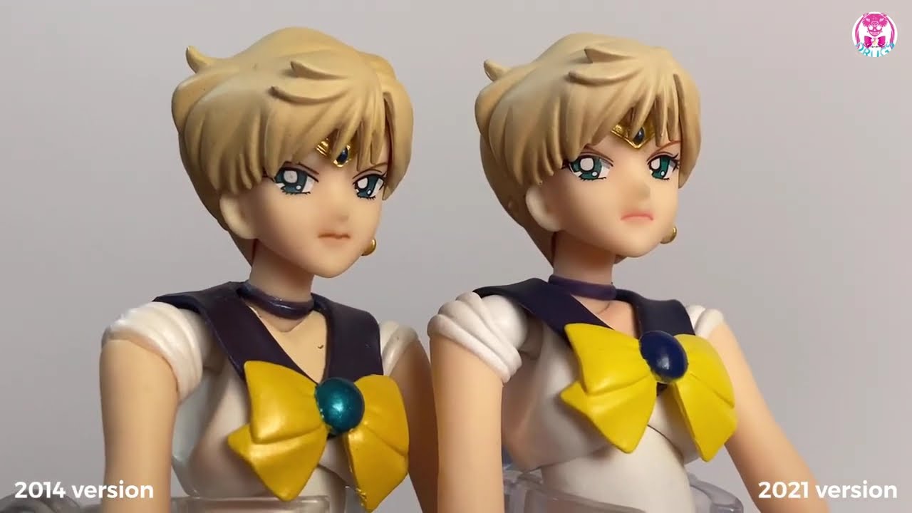 💀 Sailor Uranus SHF Comparison (2014 Original vs 2020 Animation Color Edition) 美少女戦士 セーラームーン